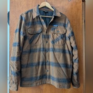 Patagonia Men's Lined Flannel Plaid Jacket